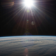 El Sol, visto desde la Estación Espacial Internacional.